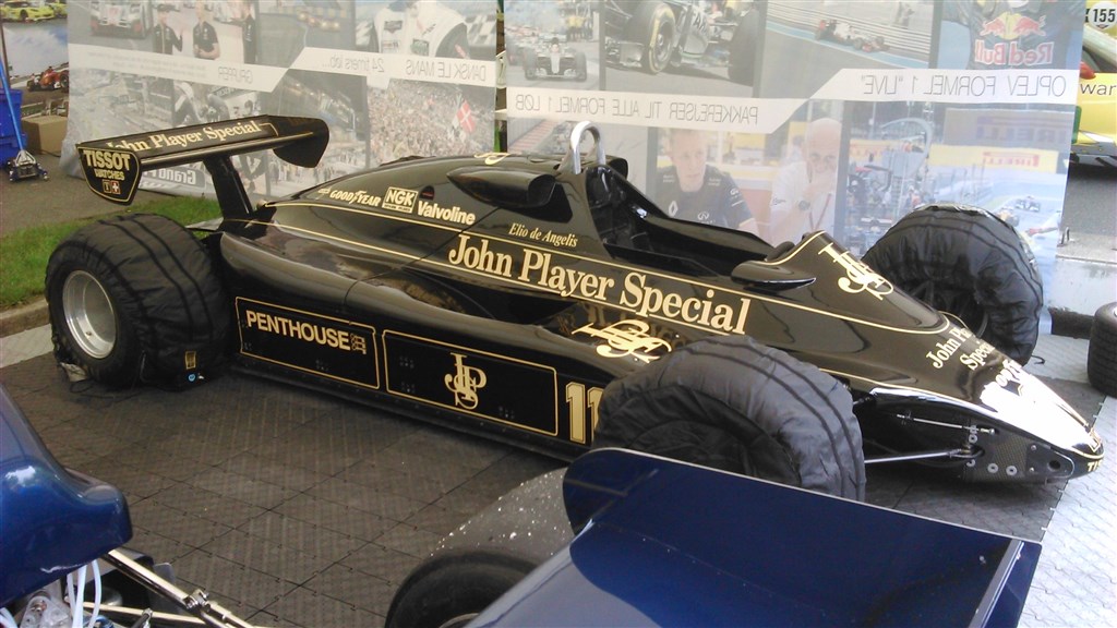 Lotus Formel 1 - tidligere kørt af Elio de Angelis
(Foto: Ulrik Them Poulsen)